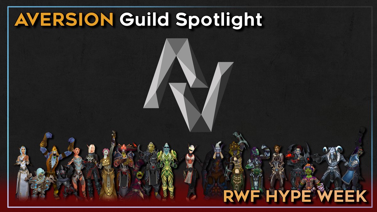 We sat down with the leading German-speaking Race to World First guild - Aversion!

Holding multiple Top 10 clears, Aversion is competing in the race again for Sepulcher of the First Ones.

Check them out! 👇 

Eng: rio.gg/AversionSpotEn…

Ger: rio.gg/AversionSpotGe…
