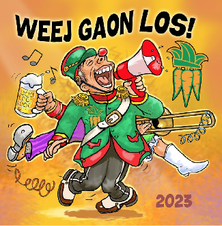 Ook vastelaovesgezelschap De Wortelepin in Blerick presenteerde vandaag het nieuwe motto. De Blerickse vastelaovend wordt volgend jaar gevierd onder het motto Weej gaon los.
omroepvenlo.nl/nieuws/artikel…