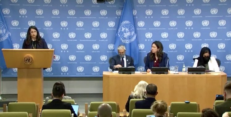 NorwayUN's tweet photo. #NorwayUNSC congratulates Ambassador Lana Zaki Nusseibeh & her team @UAEMissionToUN on taking up the #UNSC presidency for March 2022
We are particularly looking forward to working together on shared priorities such as #WomenPeaceSecurity #WPS and #ClimateAndSecurity https://t.co/hdIO9O8orA