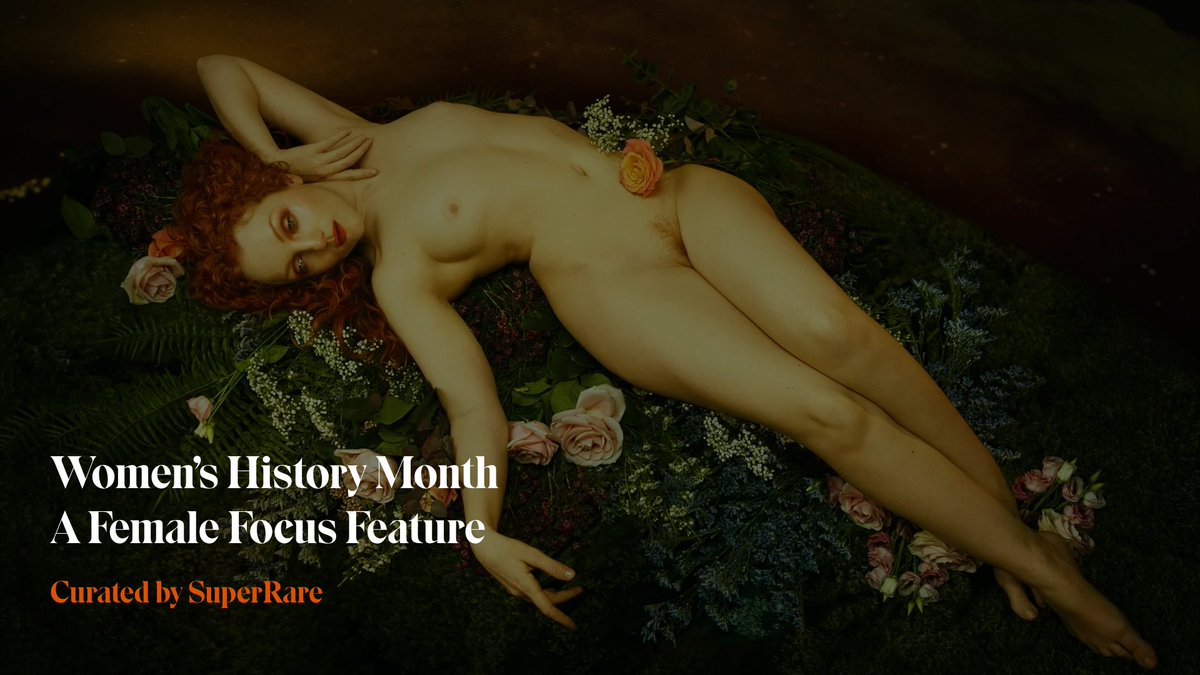 In honor of Women's History Month check out this Female Focus Feature now on <a href="/SuperRare/">SuperRare</a> 

Many more Female Focus features coming this month :D 

superrare.com/features/women…