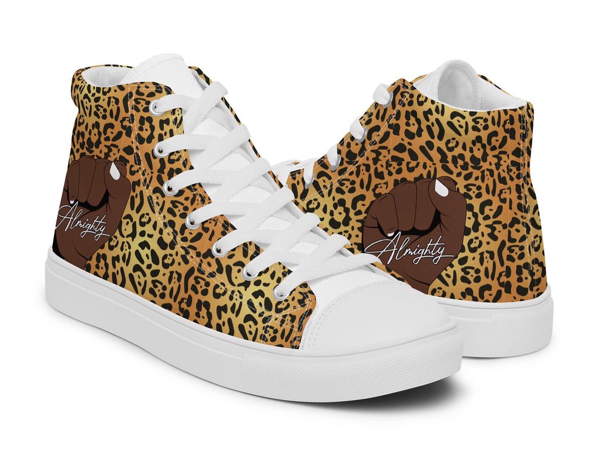 High Top Casual shoes will be available on the site to order on March 18th . The Brand will feature multiple colorways and have Men and Womens sizes. Available sizes will be
Men - 5-13
Womens sizes - 5 - 12
Save the date 🔥
Come shop with The Brand 🔥
AlmightyBrandStore.com