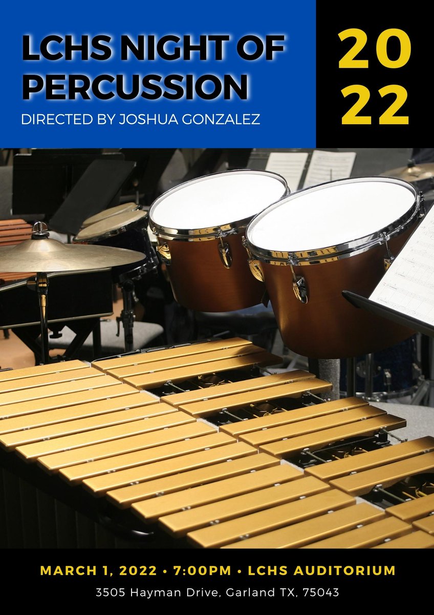 LCHS Percussion tweet media