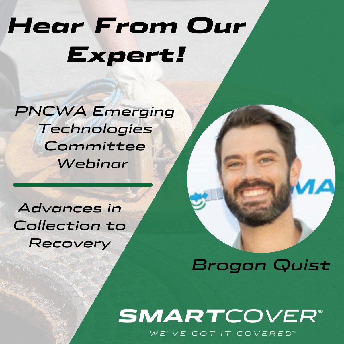 SmartCoverSys's tweet image. Join our expert Brogan Quist as he explores solutions for I&amp;amp;I management @PNCWAorg Emerging Technologies Committee Webinar: Advances in Collection to Recovery on Wednesday, March 2nd at 12pm PST.  ow.ly/S3q050I6jcb

#technology #resilience #PNCWA