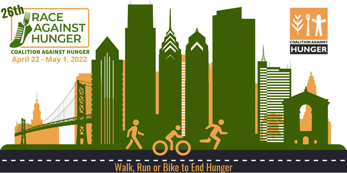 GPCAHunger's tweet photo. The Race Against Hunger is back, and we've added biking! Hunger spares no zip code. Join us in our race to end hunger one step (or pedal) at a time. Together, let's build a community where all people have the food they need to lead healthy lives. #RAH26 https://t.co/FTSU8AEUqC https://t.co/hgouXS2LVv