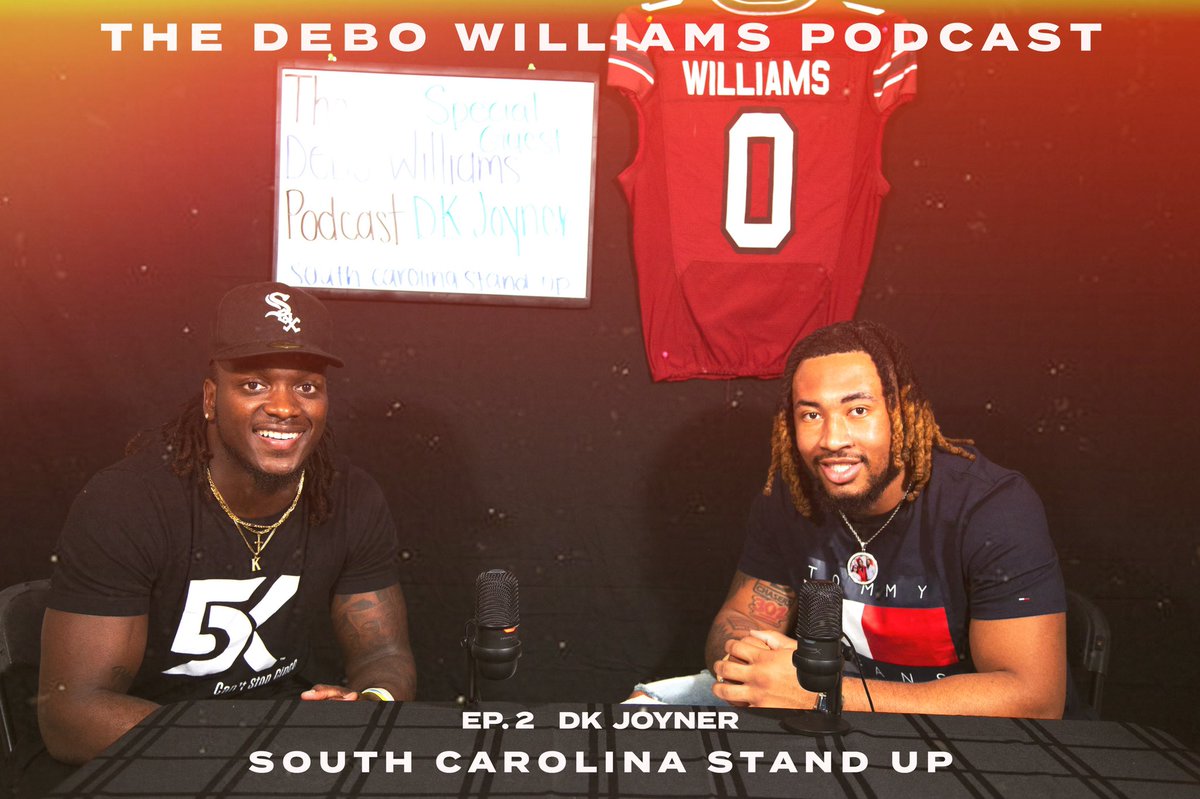DeboWilliamsPC's tweet photo. South Carolina Stand Up‼️‼️(The Debo Williams Podcast).Episode 2 Coming out this Saturday. FT @Cant_StopCinco  Stay Tuned for the Time. YouTube link in my bio. Like, Share, And Subscribe https://t.co/BYWxz17c2c