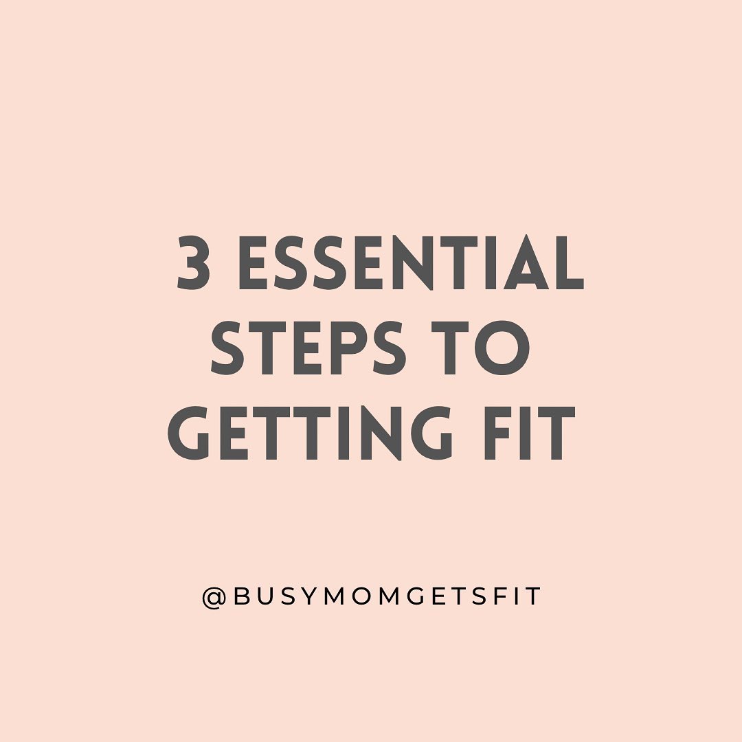 3 Essential Steps to Getting Fit

In order of importance: 

1️⃣ Show up
2️⃣ Get your mindset right
3️⃣ Do the work

✔️SHOW UP: 

- Get to the gym. Show up for your training sessions. Getting yourself IN the door is a HUGE step. 

- If you aren’t showing up, you aren’t going to ge