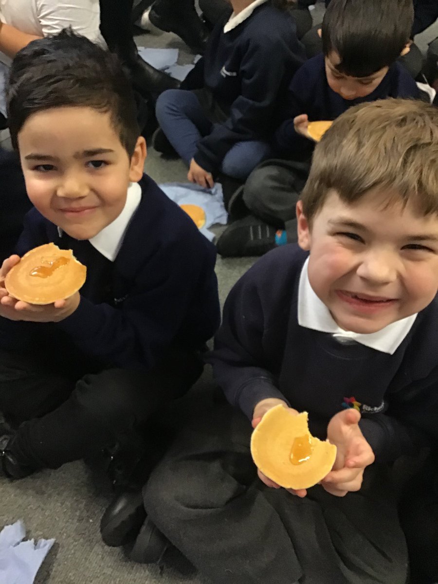 RHALeeds_EY's tweet photo. Reception Class loved learning all about Shrove Tuesday and Lent, and of course, eating pancakes! https://t.co/Mqb1d8CXJz