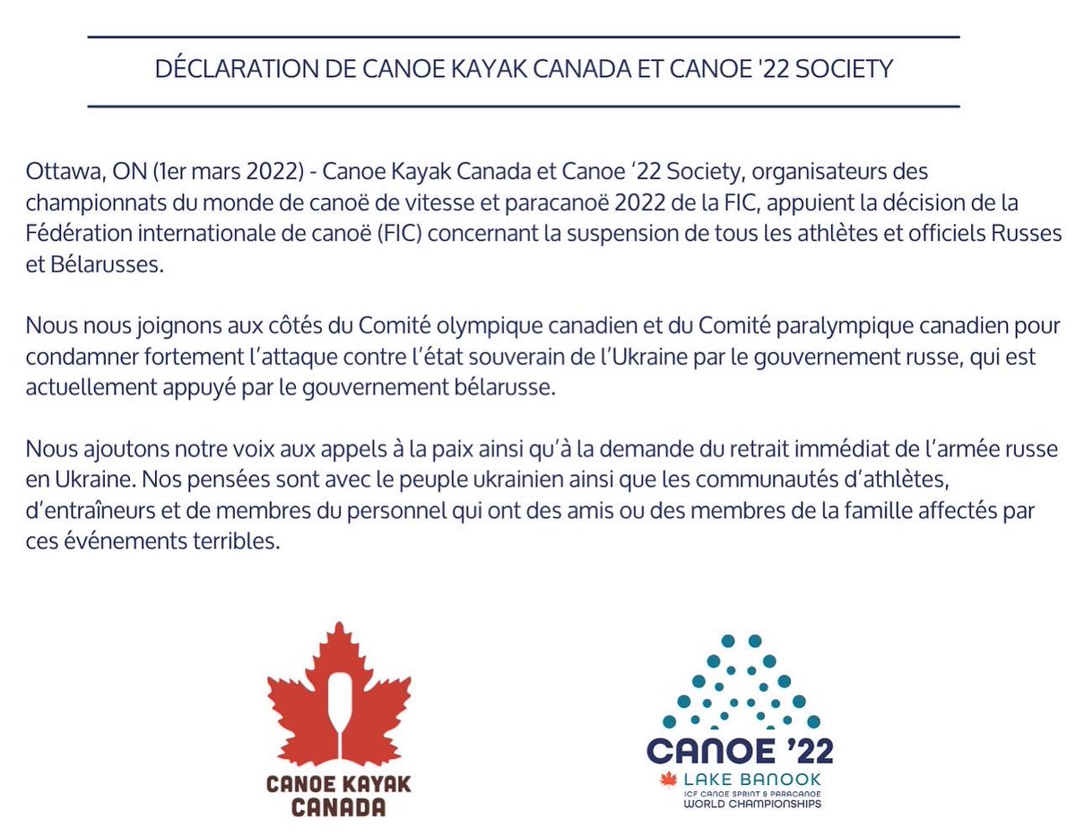 CanoeKayakCAN's tweet image. 🙏🏼 ☮️