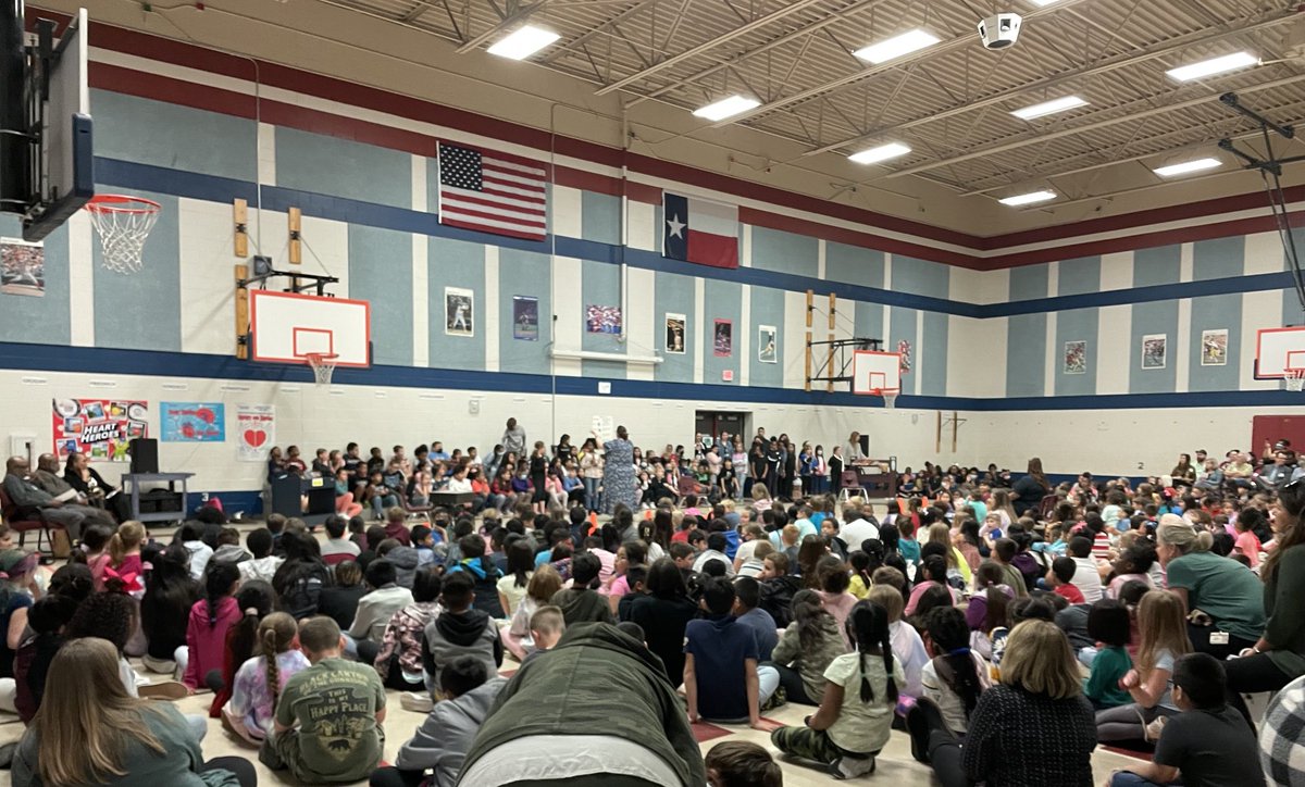Celebrating Black History Month at College Hills Elementary!  The kids did an awesome job!