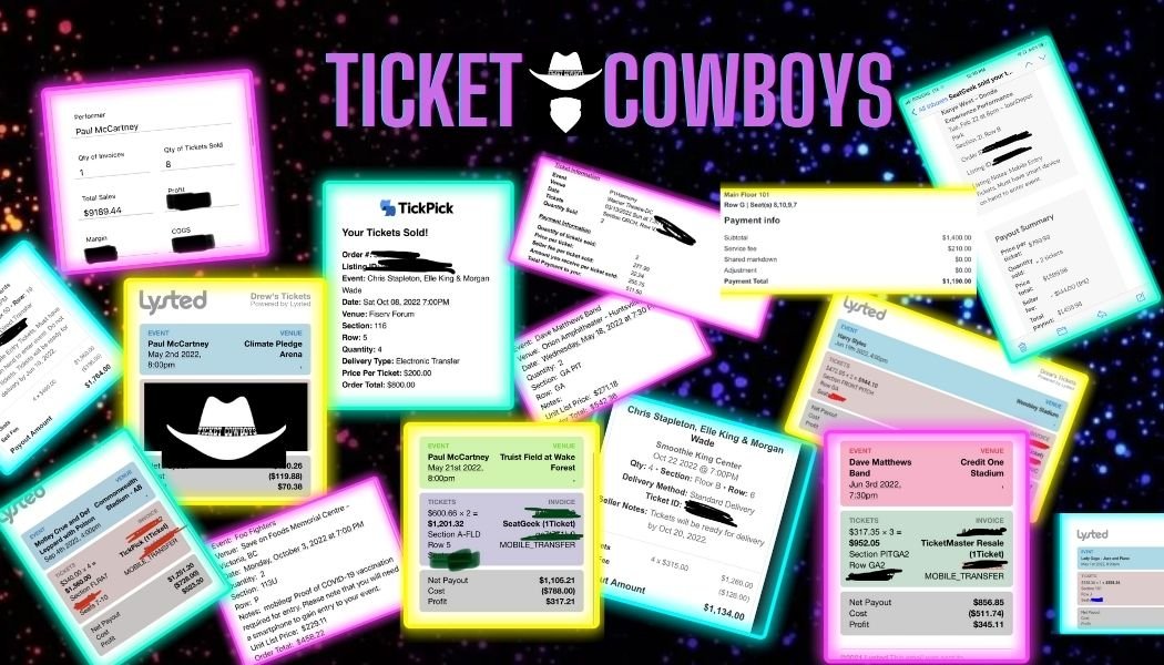 TicketCowboys's tweet photo. Some of our Members success from February! 🚀
#Discord #tickets #Concert #events #Ticket https://t.co/kalKnHA9iT