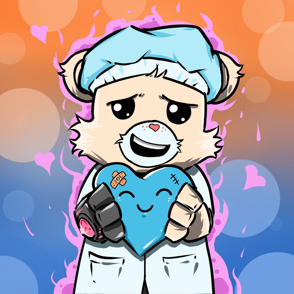 0xarji's tweet photo. This is my personal tribute to Dr Rakissase for his wonderful service in the @BearsRare Discord server! I repeat, we have our local doctor!
@EnoxArt @Rurounius @MateuszNieradko @BrownieNFT_ @YugiTheCrypto @ing_eth https://t.co/0sagEVSvrg