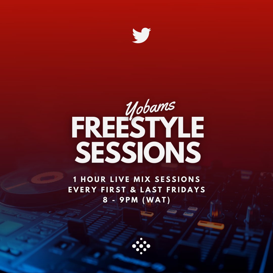 djyobams's tweet photo. Been skeptical about posting this for a while now but fvck it!!!
I'll be mixing your favourite tunes on spaces with different themes every first & last Fridays of the month.
Come through & listen to good music. 🙏🏾❤️ #FreestyleSessions https://t.co/v66vos7Ryj