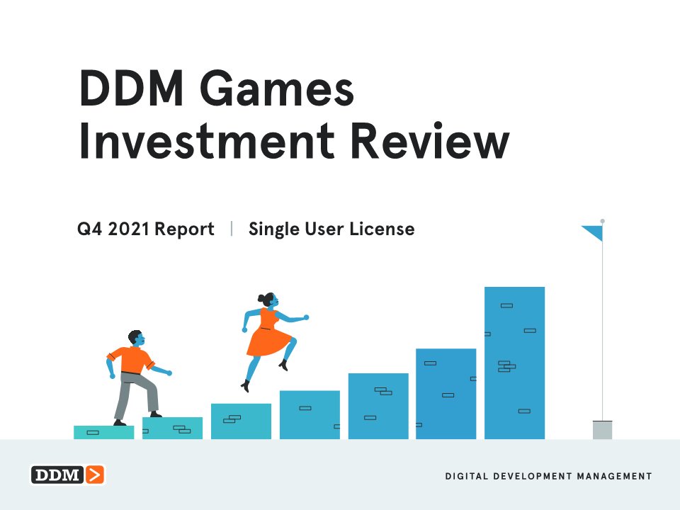 gamesinvestment's tweet photo. 1/13 - Our Q4 &amp; 2021 free summary + paid report with full Q4 data available: 2021—THE LARGEST YEAR EVER FOR INVESTMENTS/ M&amp;AS, Q4'S BLOCKCHAIN CHANGE THE GAMES FUNDING LANDSCAPE. https://t.co/ucT9OZ8tVI https://t.co/kayXGOIH7S