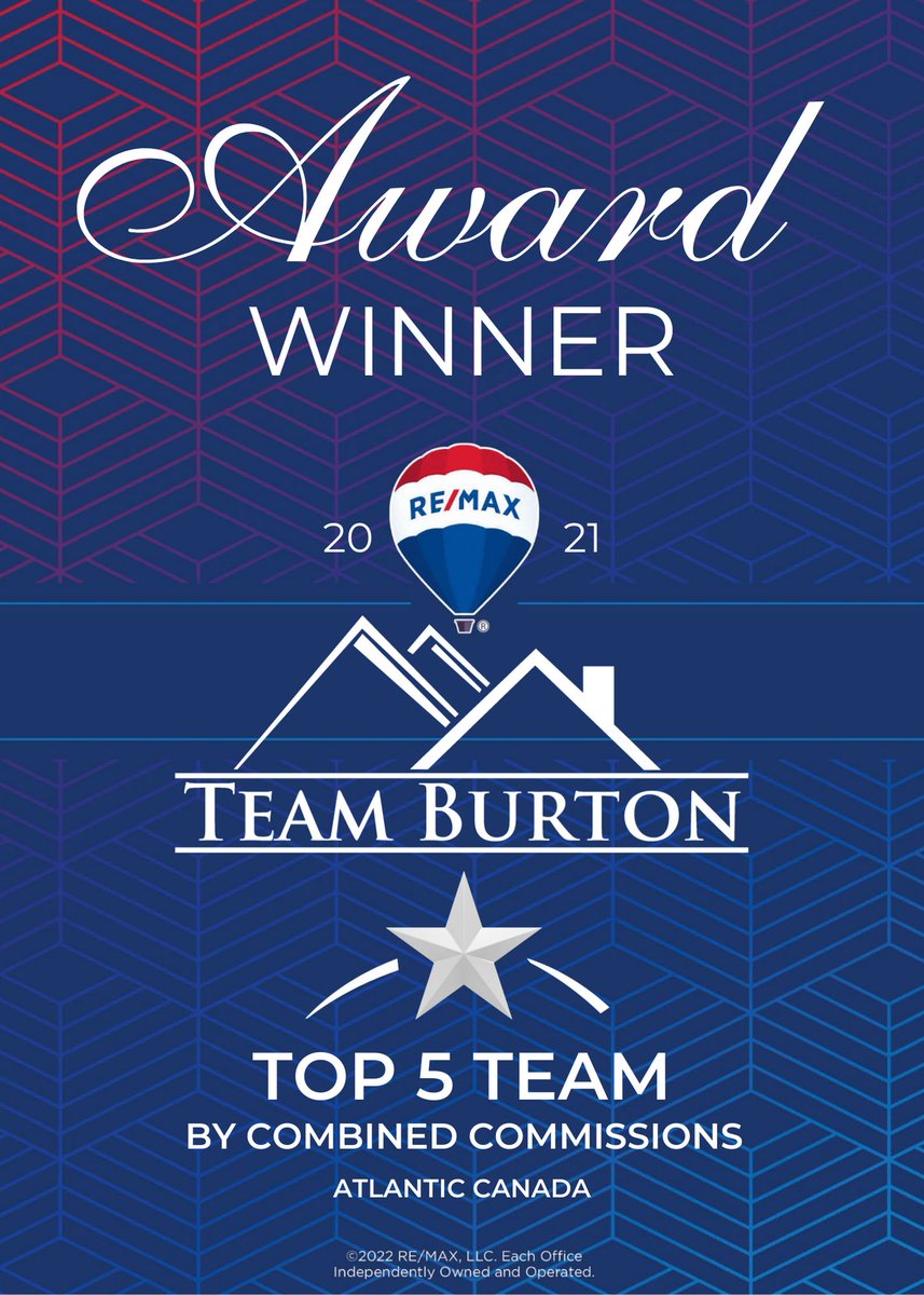 REMAXInfinityNL's tweet photo. CONGRATULATIONS Team Burton - a RE/MAX 2021 Special Award winner! 🏆 

We can't thank you enough for your continued hard-work and dedication to the RE/MAX brand! #REMAXHustle

@jimburtonnl @REMAXca https://t.co/rEsKdXbRnu