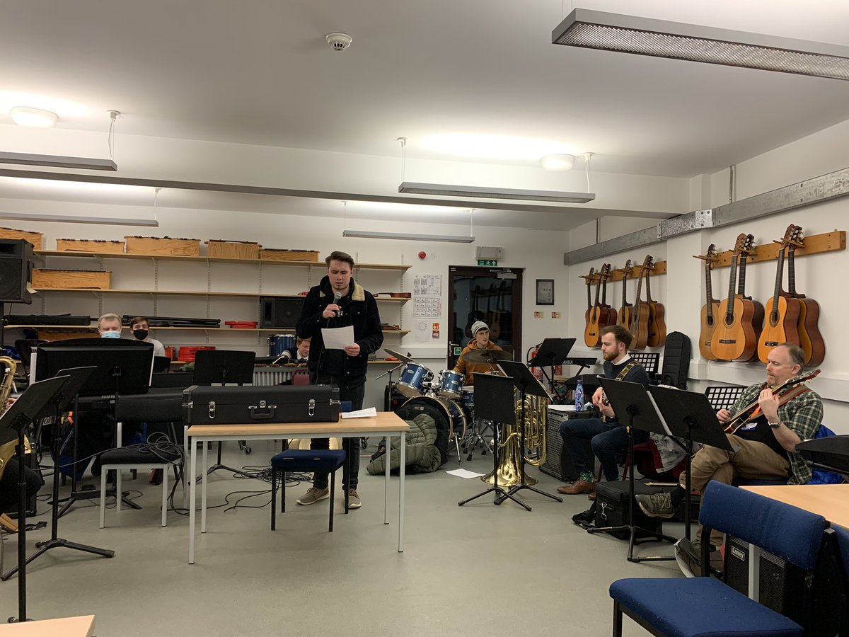 Great rehearsal last night with Aberdeen Jazz Collective #AJC for our jazz herstory gig on Sunday @JazzatBluelamp #JOASA #IWD2022 #IWDabdn looking forward to sharing music by women composers in #jazz @57degreesnorth @aberdeencity @UoAMusicDept @UoA_LLMVC @aberdeenuni