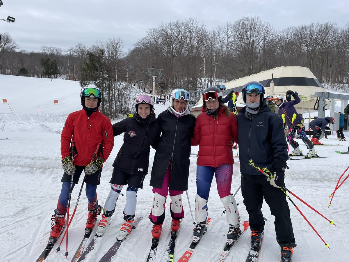 So proud of our skiers today! Great job to all five!