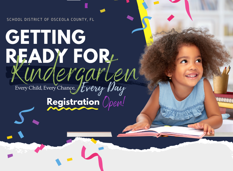 Osceolaschools's tweet photo. Kindergarten plays an important role in a child's educational journey by helping them establishing a strong foundation in core subject areas to ensure continued success in school.  

For more information about registering your child, please visit https://t.co/HJshr0mqhG. https://t.co/9XAQ80S4MP