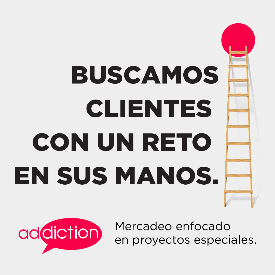 addictionpr's tweet photo. Somos una agencia de #marketing con extensa experiencia en el desarrollo de esfuerzos estratégicos y tácticos. Trabajamos concepción y ejecución de campañas corporativas, comunicaciones integradas e iniciativas creativas para organizaciones y empresas. https://t.co/XSOPukjxjH https://t.co/Roi4uOchZZ