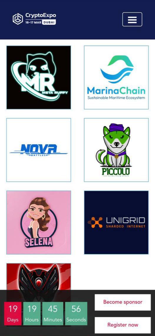 DjPrestigeUk's tweet photo. Defo looking at @selena_inu right now! 

The team are working hard on marketing! They will be a diamond sponsor at the Crypto Expo Dubai 👏🏼

Also they listed on P2PB2B with much more to  coming! 

Current MCAP: $1.1m

TG: https://t.co/zPztq0xyt5
DYOR NFA https://t.co/mVd1gFXi8g