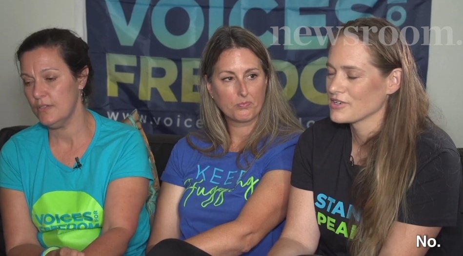 As the remaining protestors at parliament face off against police today, there will be a few notable faces missing:

The white people who have been inciting protestors from behind the scenes.