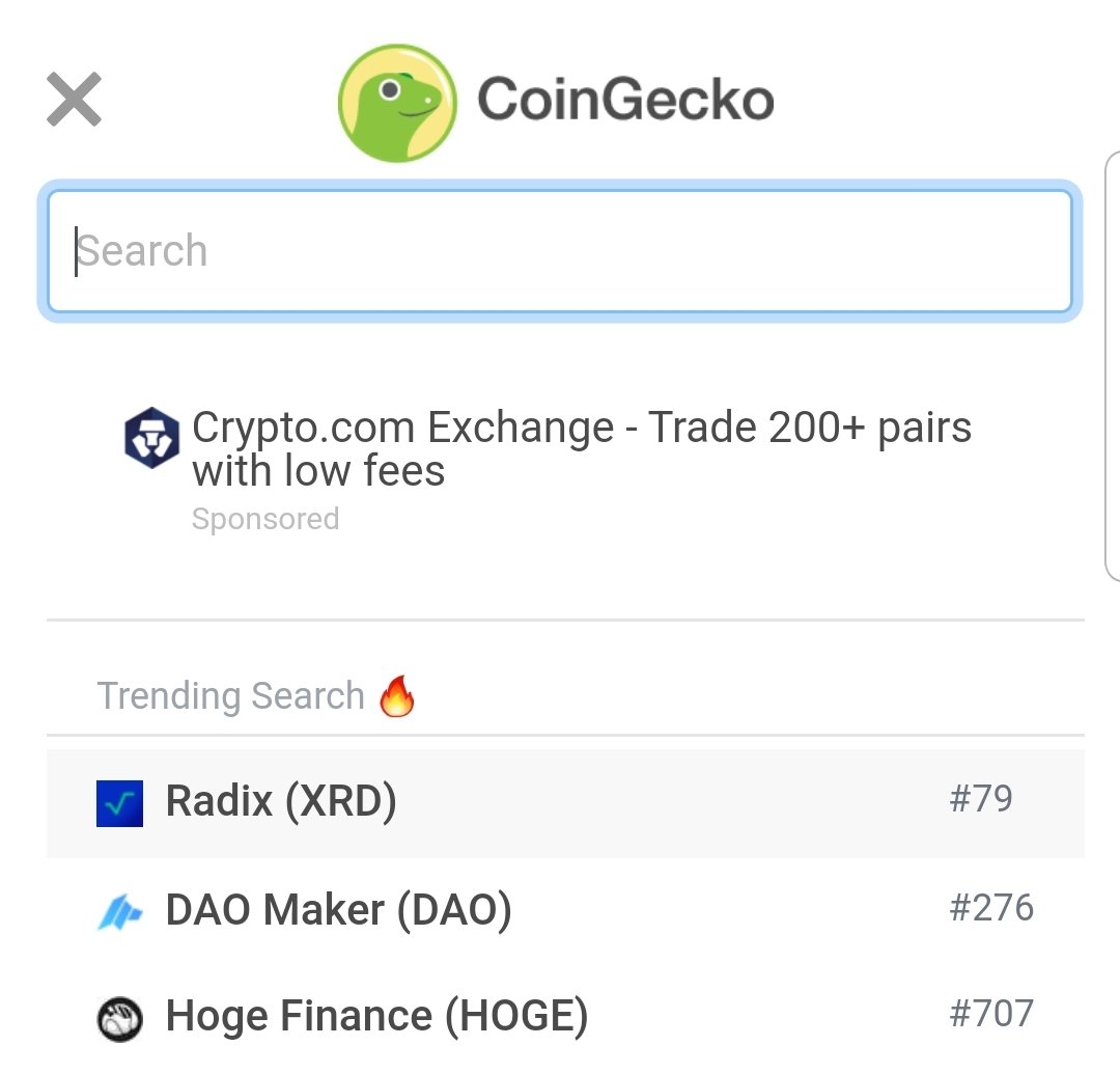 DUCHM186's tweet photo. Hoge is trending on @coingecko 🎉

Super Bullish $HOGE ARMY 🚀 https://t.co/VS68hlMUeS
