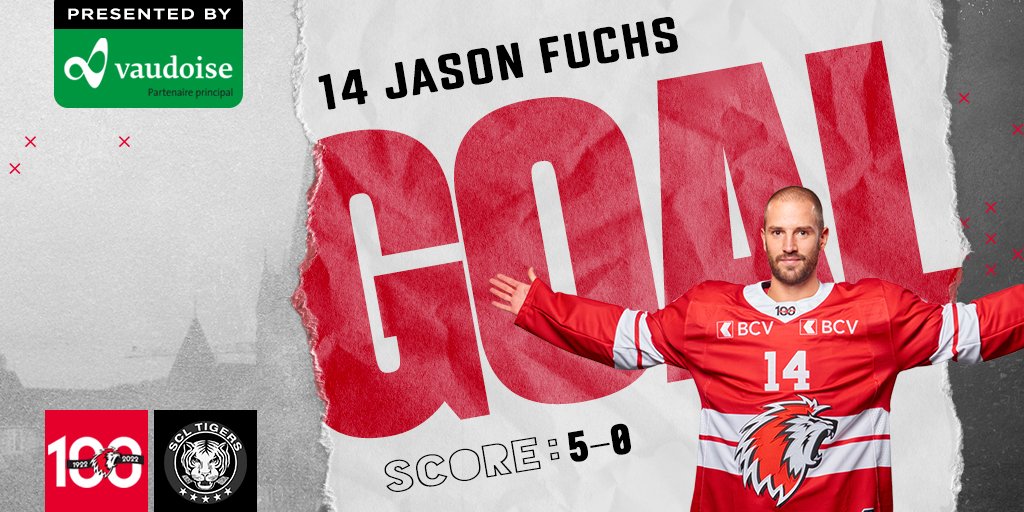 lausannehc's tweet photo. Monsieur JASON FUCHS 🙏🏻

Lausanne HC 5⃣-0⃣ SCL Tigers
#LHCSCLT 🦁⚡️🐯 https://t.co/0vTRPhhdEt