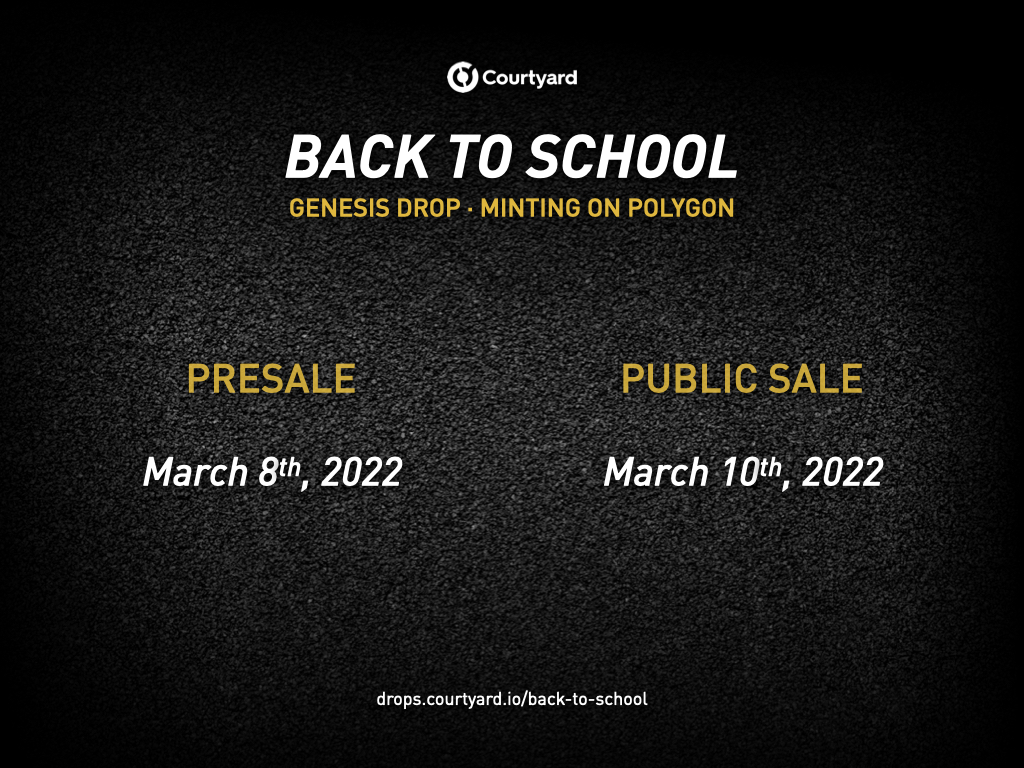 Courtyard_io's tweet image. It's official! Courtyard's physically-backed #NFT drop is happening next week 🙌 We're excited to bring something new to the space with our curated drop of IRL graded cards on-chain.

Make sure you're in our Discord to stay up to date with the latest info: discord.gg/CourtyardNFT