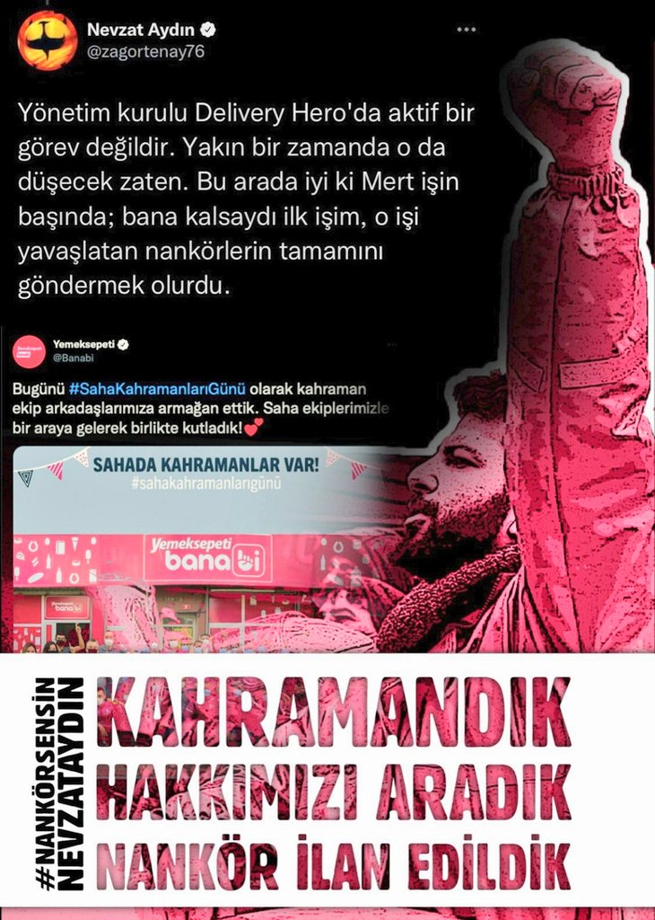 Tamkfed's tweet photo. Yemek sepeti kar etmedi de ondan mı evlendin Zeynep Zenel ile e-ticaret sektöründe bulunan https://t.co/L8gJltuqvs'un kurucu ortağı, https://t.co/ZG2Z7INjRH gibi büyük firmalarla çalışmış, whenever company adlı firmanın sahibi yani paralar nereye gitti belli.Kul hakkı ile gitmez. https://t.co/IH5jJdkkfJ