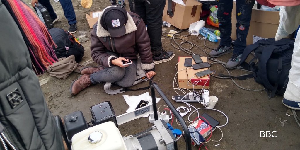 As the fighting continues in Ukraine, thousands continue to pour out of the country. Africans trying to cross from Ukraine have been experiencing discrimination and racism. The latest #AfricaToday podcast features a report from the Polish border: bbc.in/3KbLpMz