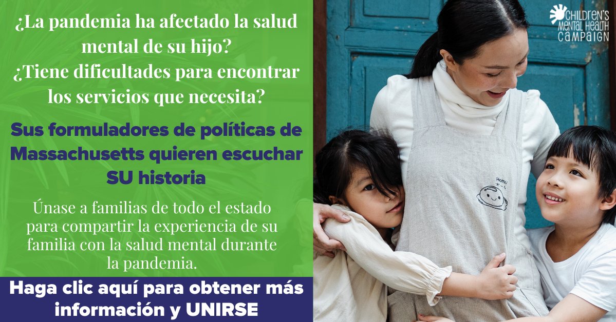 Hoping parents will come to our series of listening sessions and talk about how the last 2 years have impacted their child's mental health and getting care for them. Tomorrow's session is in Spanish.  Register here:  docs.google.com/forms/d/e/1FAI…
#childrensmentalhealth <a href="/kidsMHmass/">CMHC</a>