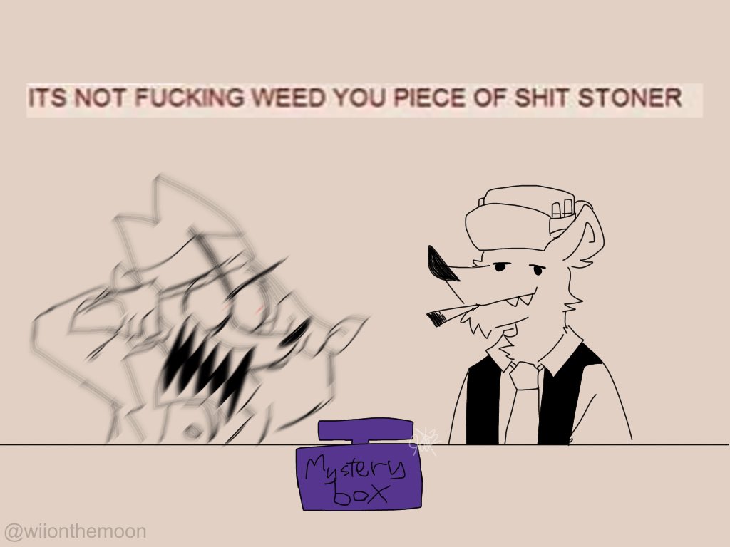 drew a funni last night #toonpatrol #shitpost