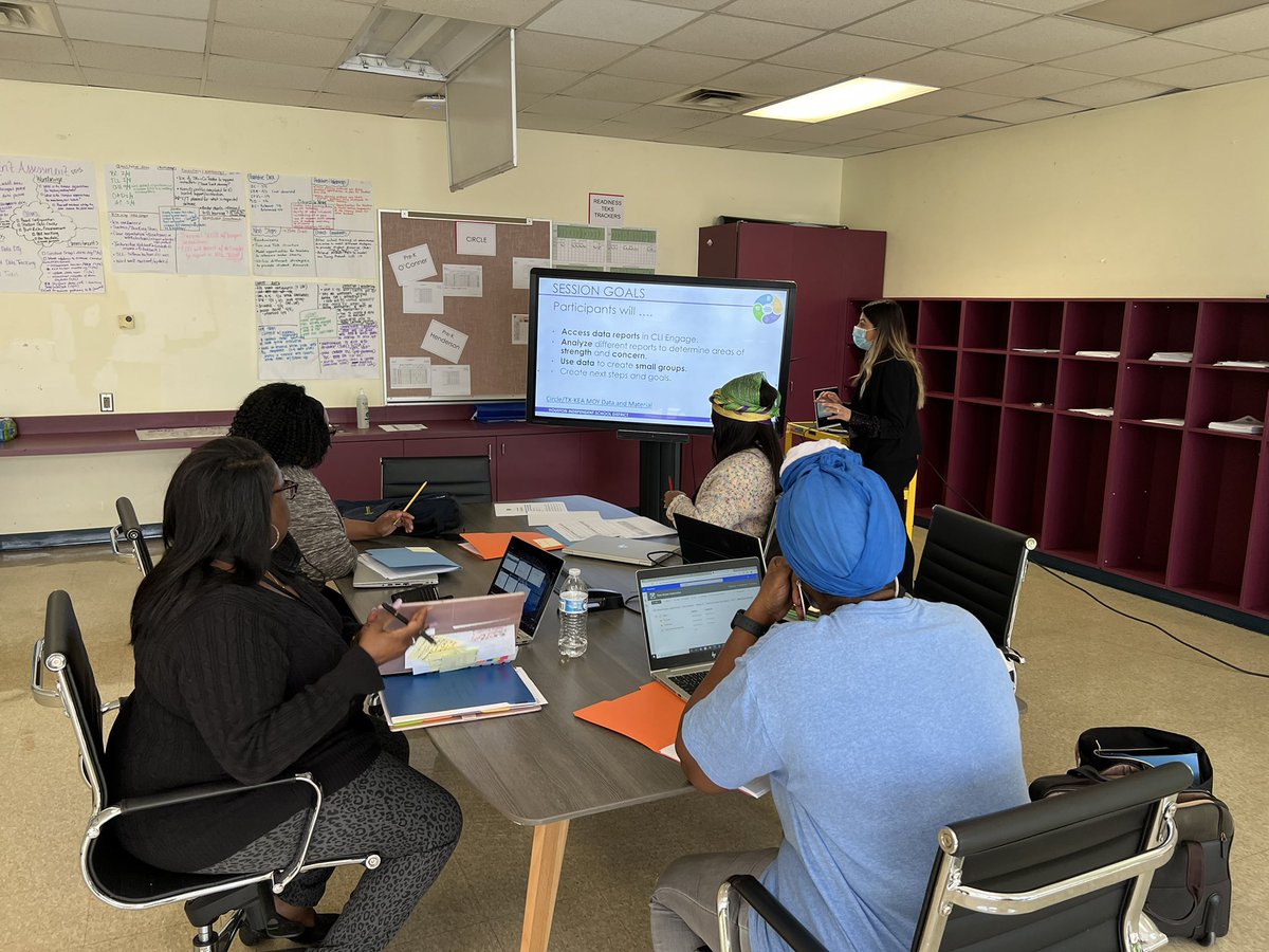 henessys_L_Soto's tweet photo. Data Driven PLC’s with my Wesley PK/Kinder Team 😍 #Circle #TXKEA https://t.co/wVW0XSHNfX