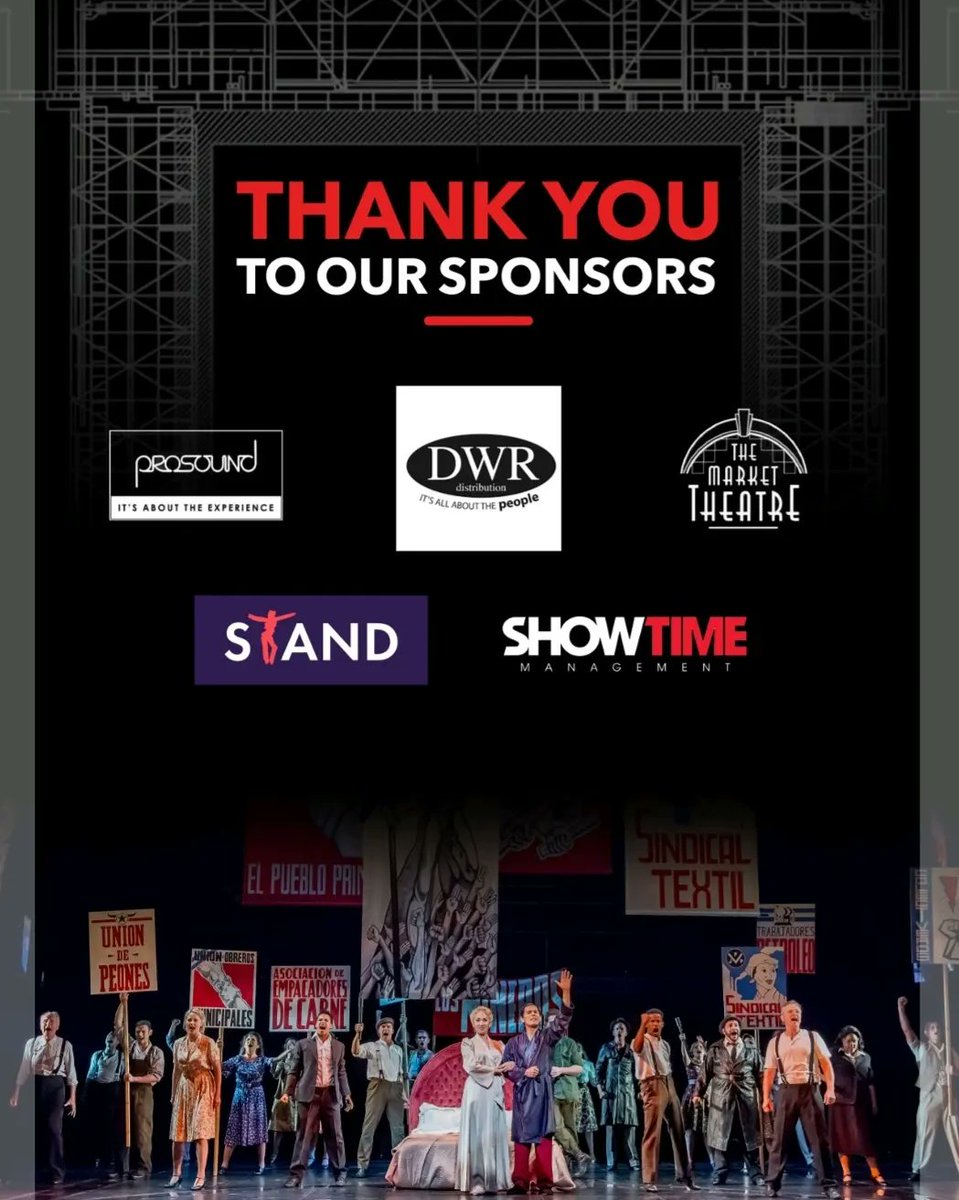 Splitbeam's tweet photo. We want to thank our sponsors for their support to the first Passion for Theatre from a Technical Perspective event. It was an amazingly inspirational day for everyone that attended. @dwrdistribution @markettheatre @standfoundationsa @prosound_sa @showtime_sa #theatreinourblood https://t.co/FPRQO2EwGw