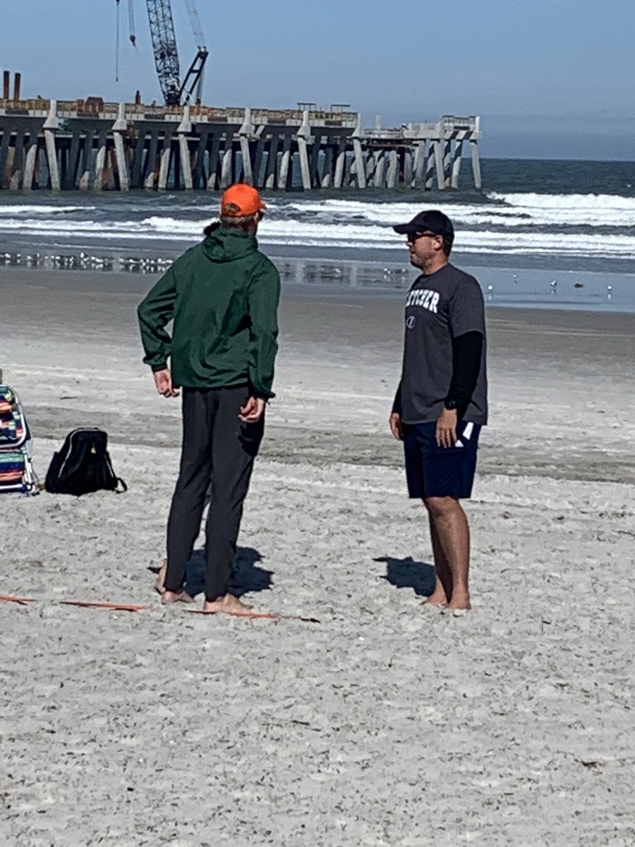 talleymama's tweet photo. The Players are ready, the coaches are ready, and the athletic directors are ready for the inaugural @FHSAA Beach ☀️volleyball 🏐season https://t.co/ksoRTkJznN