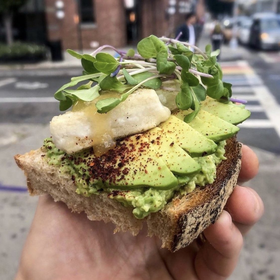 evolving_vegan's tweet photo. It doesn’t get much better than an classic avocado toast to start the day off right. Comment 🥑 if you agree! https://t.co/KeIKuQZ9Ca