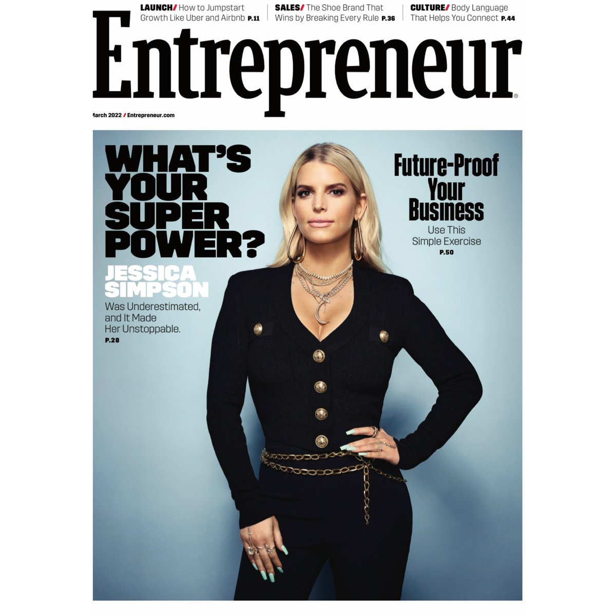 Jessica Simpson (@jessicasimpson) on Twitter photo Let them underestimate you! Quite possibly my most meaningful cover headline to date. Thank you <a href="/Entrepreneur/">Entrepreneur</a> <a href="/FrancesDodds1/">Frances Dodds</a> for giving me a platform to share my <a href="/JSCollection/">JessicaSimpsonStyle</a> story and seeing me for who I am. Let them underestimate you! Quite possibly my most meaningful cover headline to date. Thank you <a href="/Entrepreneur/">Entrepreneur</a> <a href="/FrancesDodds1/">Frances Dodds</a> for giving me a platform to share my <a href="/JSCollection/">JessicaSimpsonStyle</a> story and seeing me for who I am.