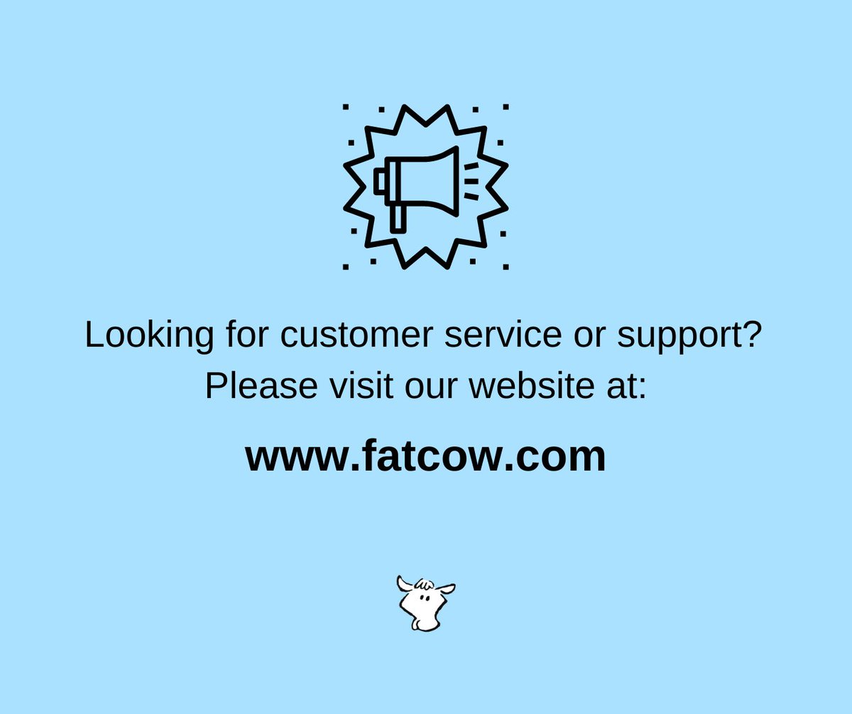 FatCowSupport's tweet image. Looking for customer service or support? Please visit our website directly as this social media channel is no longer being monitored: fatcow.com