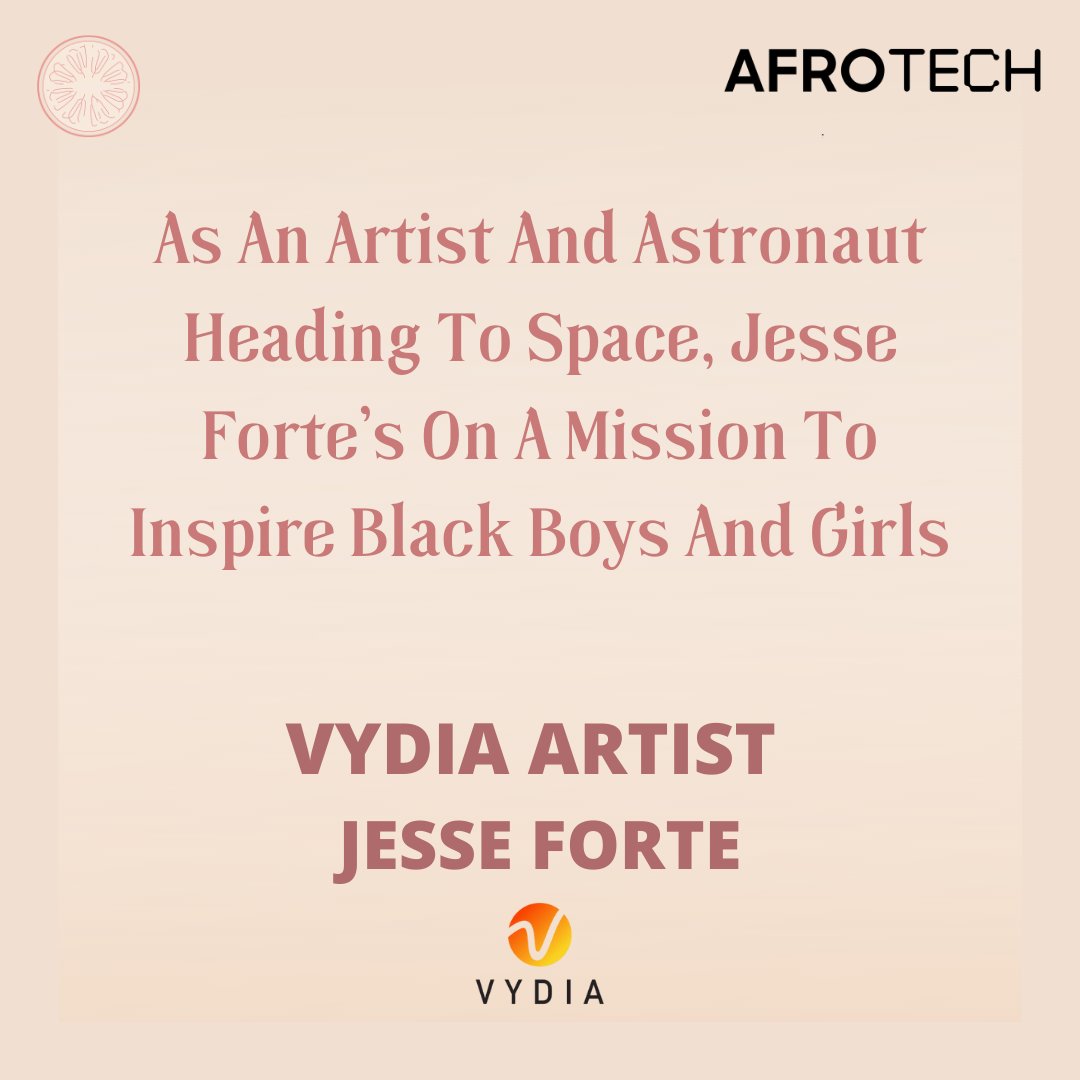 Wow! You need to check out the incredible work this Vydia 
 artist is doing - spotlighted this week on Afrotech. Jesse Forte's purpose is strong - and it shows! #PoweredByVydia
.
.
.
#musicpr #musicpublicity #newmusic #musicpublishing