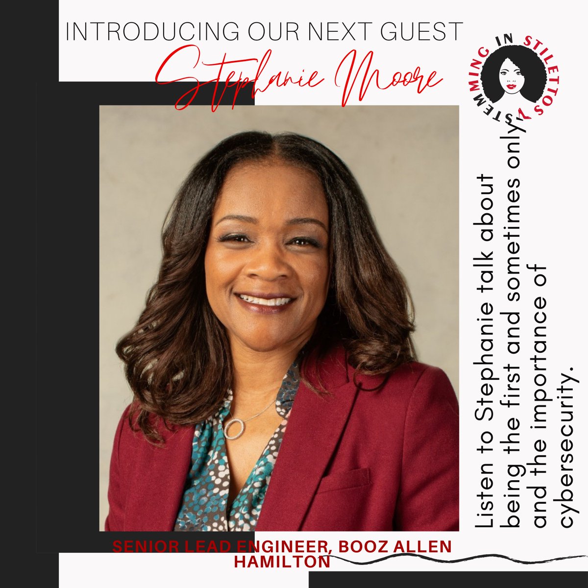 DrToshia11's tweet photo. Tune in today for this inspiring episode with Stephanie Moore our guest for this week.
Visit https://t.co/S9GCKcejHs
Available on all major podcast platforms
#wocinstem #blackinstem #NerdySTEMQueen #stempodcast #stempod #womenpod #blackwomanpod #stemminginstilettos #bhfyp #fyp https://t.co/iJPq54QdqJ