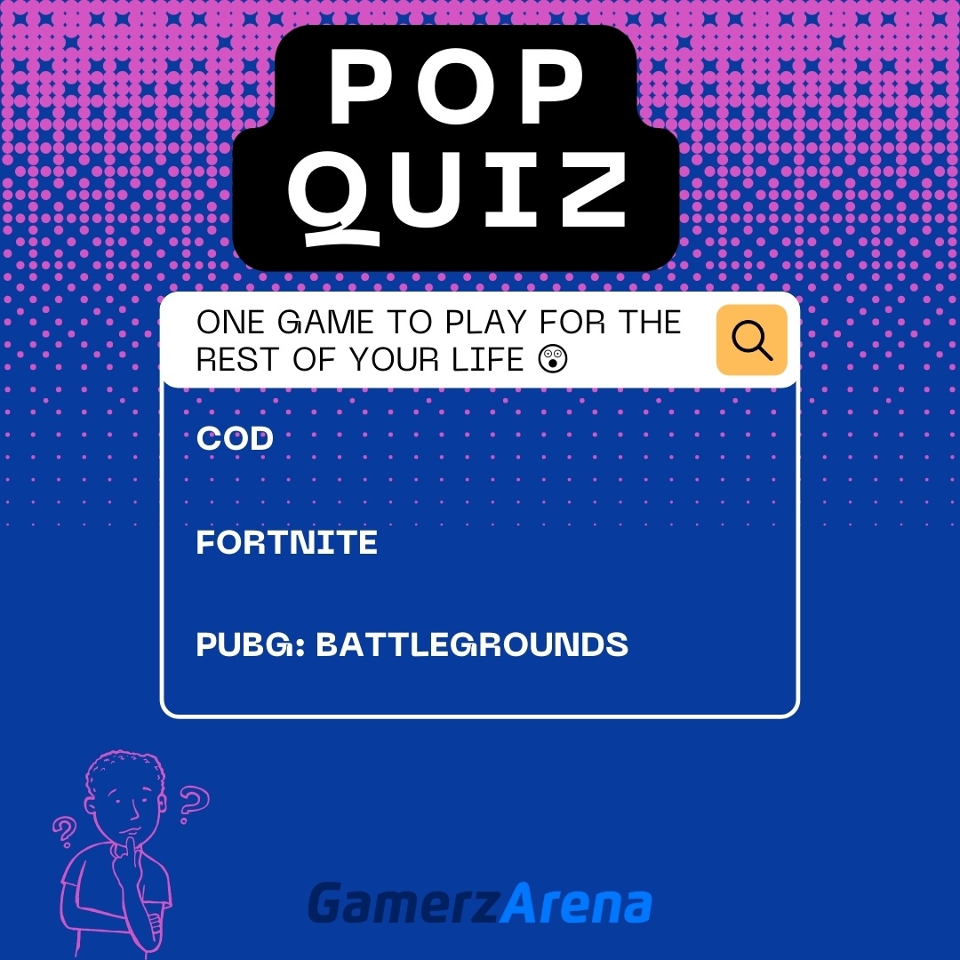 You've won the chance to live in a mansion on its own private island, with all the food you can eat! You have to spend the rest of your life here with 1 person and… ONE video game to play for the rest of your life! Which game and person are you going to pick??