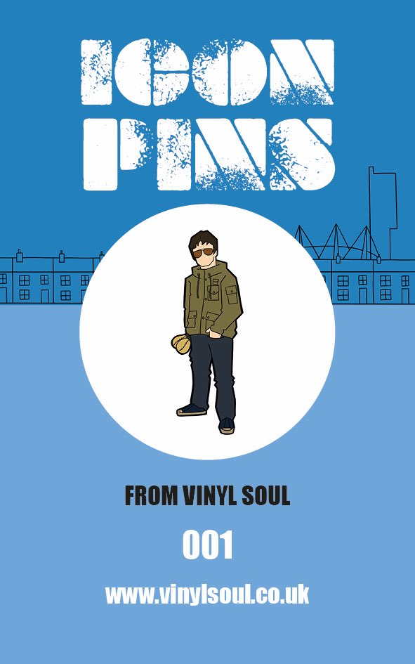 vinylsoulimages's tweet image. NEED YOUR HELP! Thinking of doing a series of enamel badges. ICON PINS Let me know what you think? #enamelbadges #iconpins #backingcard #liamgallagher #card #manchester #hardenamelpin #collection #limitededition