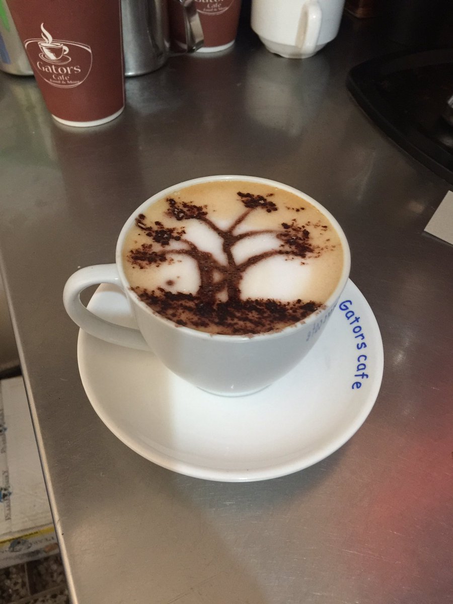 love_shakirah's tweet photo. Almost forgot, Happy international barista day 2022! #CoffeeIsAlwaysAGoodIdea #coffeelover #coffeebarb #coffeebae #coffeeandcommunity #drinklocal #latteart #cappuccino https://t.co/fqbBcpAm29