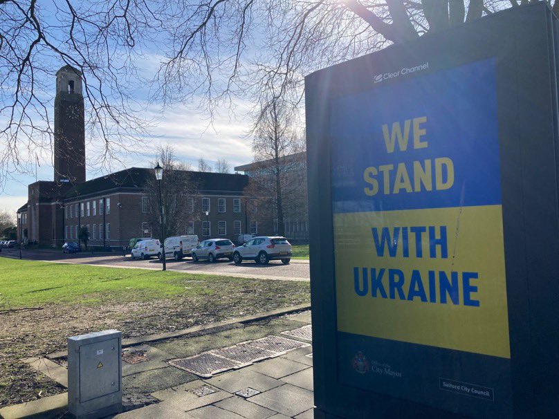SalfordMayor (@salford_mayor) on Twitter photo #WeStandWithUkraine 🇺🇦🇺🇦🇺🇦 #WeStandWithUkraine 🇺🇦🇺🇦🇺🇦