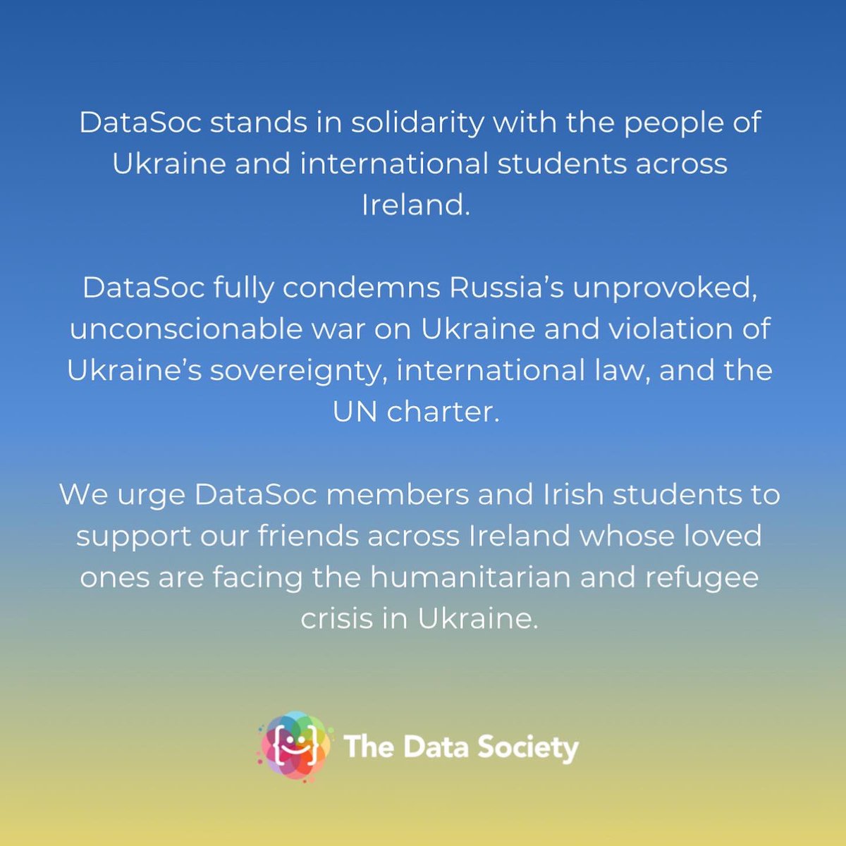 thedatasoc's tweet image. #standwithukraine 🇺🇦

lnkd.in/dvcitb9E