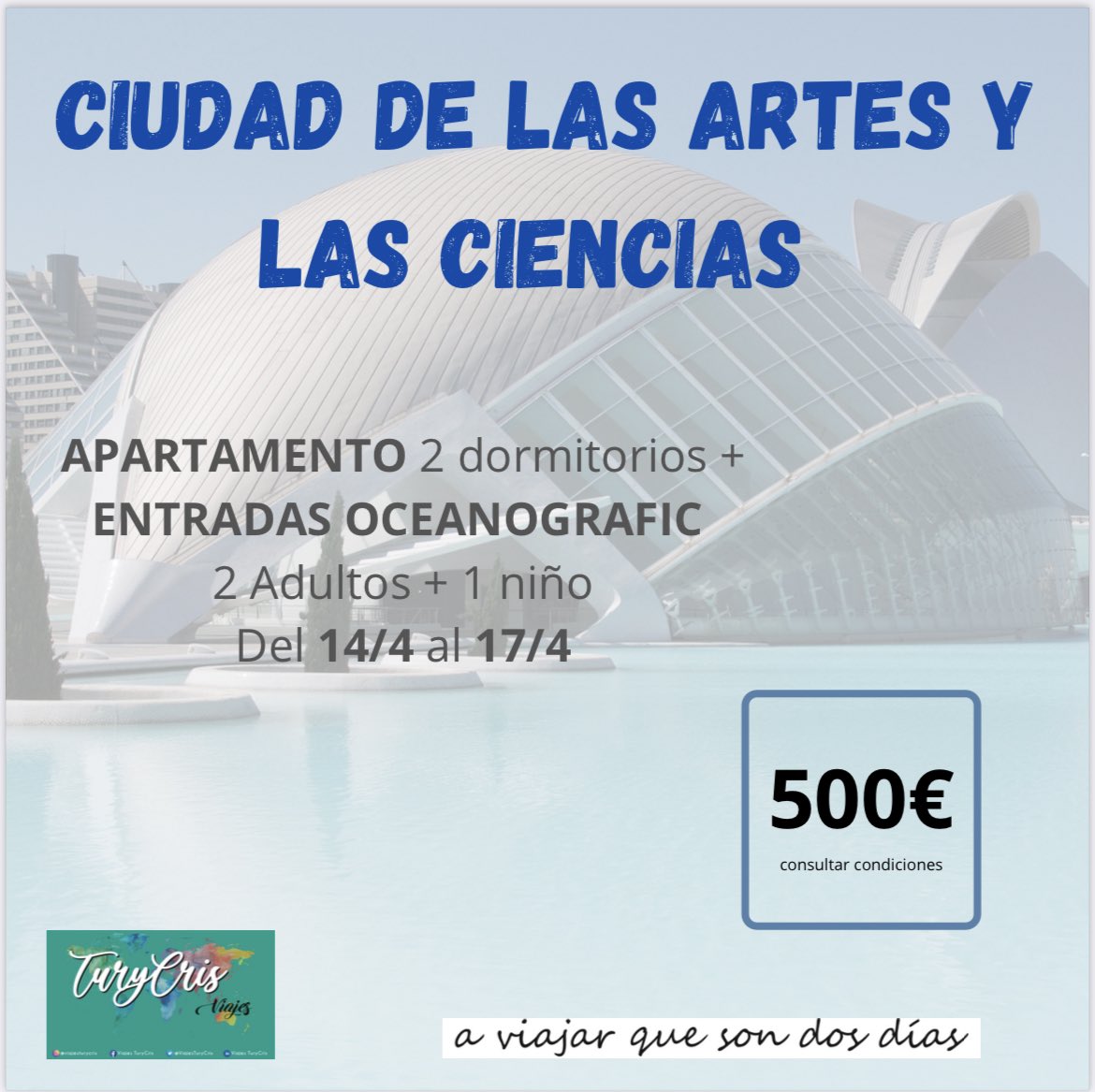 ViajesTuryCris's tweet image. 👉🏽 Planes divertidos para Semana Santa 😋🤭

➡️ Podéis consultar sin compromiso en el 📲628733335 o por 💻 info@viajesturycris.com

#viajesturycris #aviajarquesondosdías