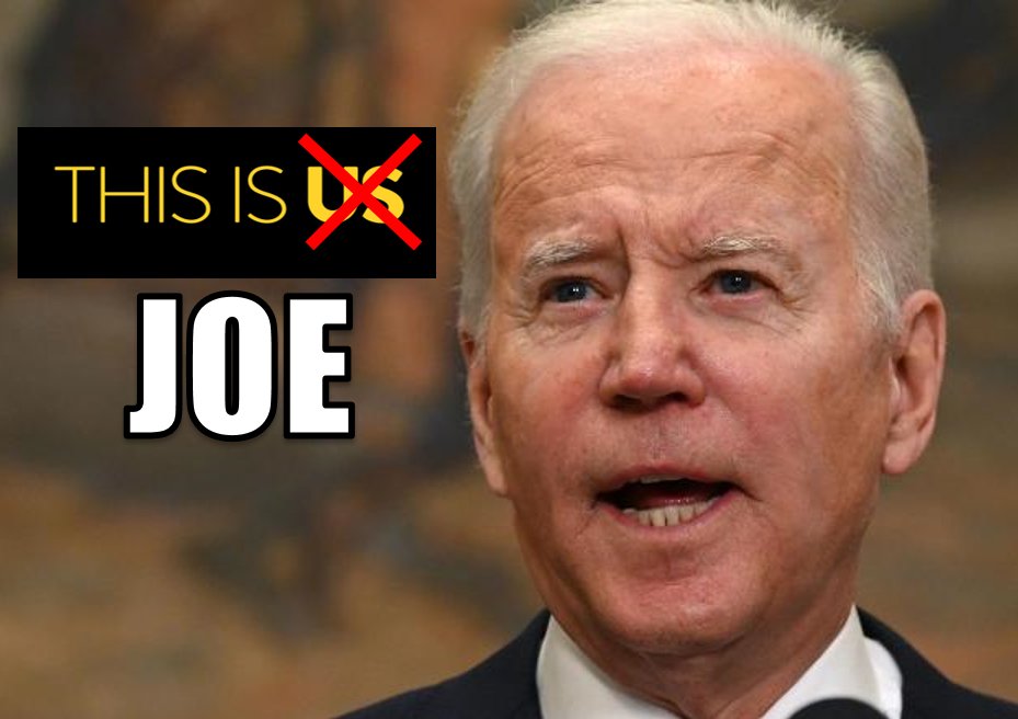 NoVaxSuperior's tweet photo. Sorry to all This Is Us fans, tonight @NBC will instead air the state of the union! #ThisIsJoe #MAGA https://t.co/3yYUvt8mkS