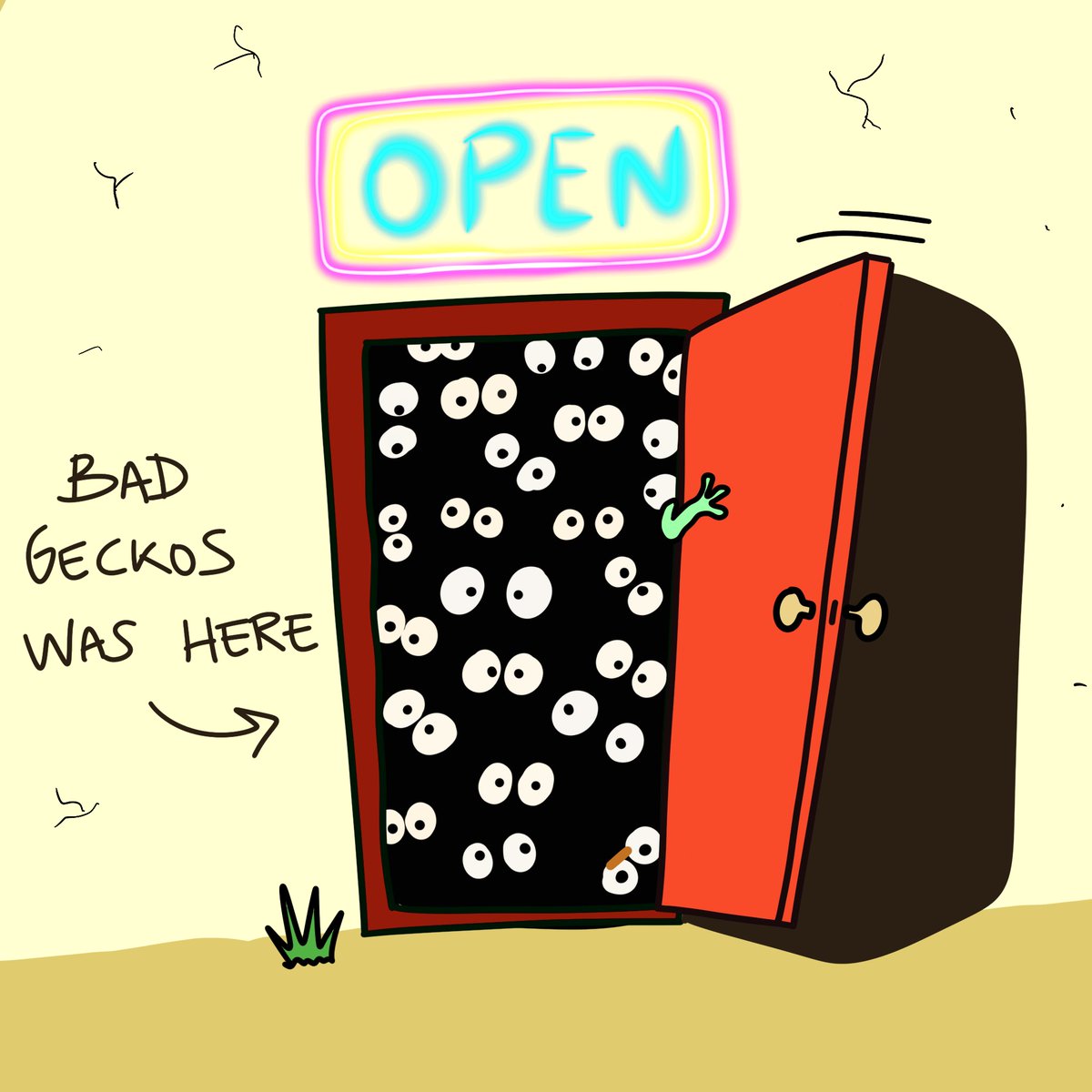 BadGeckosClub's tweet photo. Hey. We're open.
30 min or 100 invites, whatever comes first 

- Retweet

https://t.co/kUk1Gw7GWz
https://t.co/kUk1Gw7GWz

#badgeckos #NFTGiveaway #NFTCollection #NFTCommunity #nftart https://t.co/iHN4oUJgvT