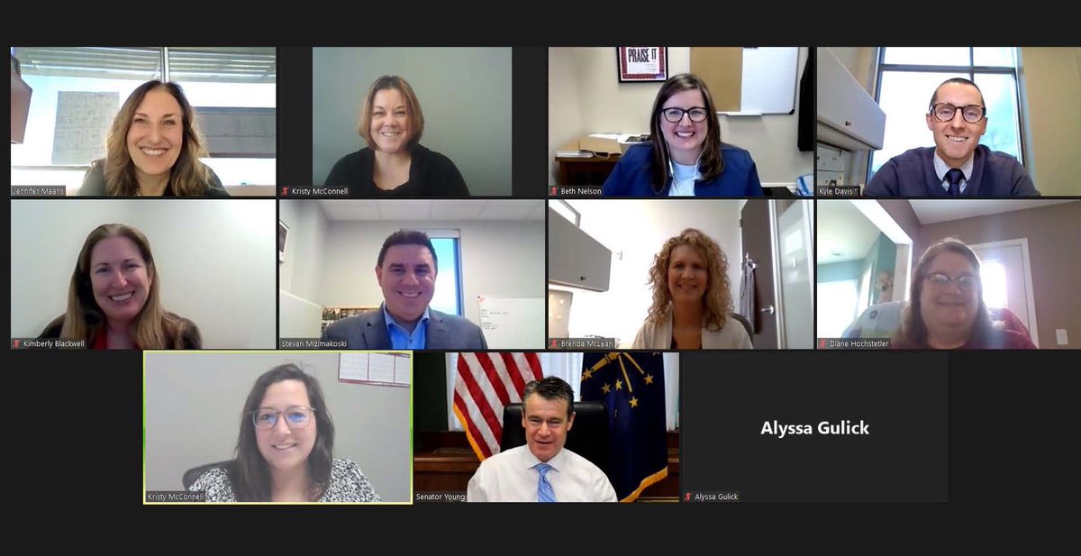 HemoIndy's tweet photo. 2022 Washington Days started early for the Indiana team!  Thank you to @SenToddYoung and Beth for meeting with us today and allowing us the opportunity to advocate on behalf of the bleeding disorders community of Indiana!  Thank you!  #nhfwd https://t.co/OrtLhH0lKK