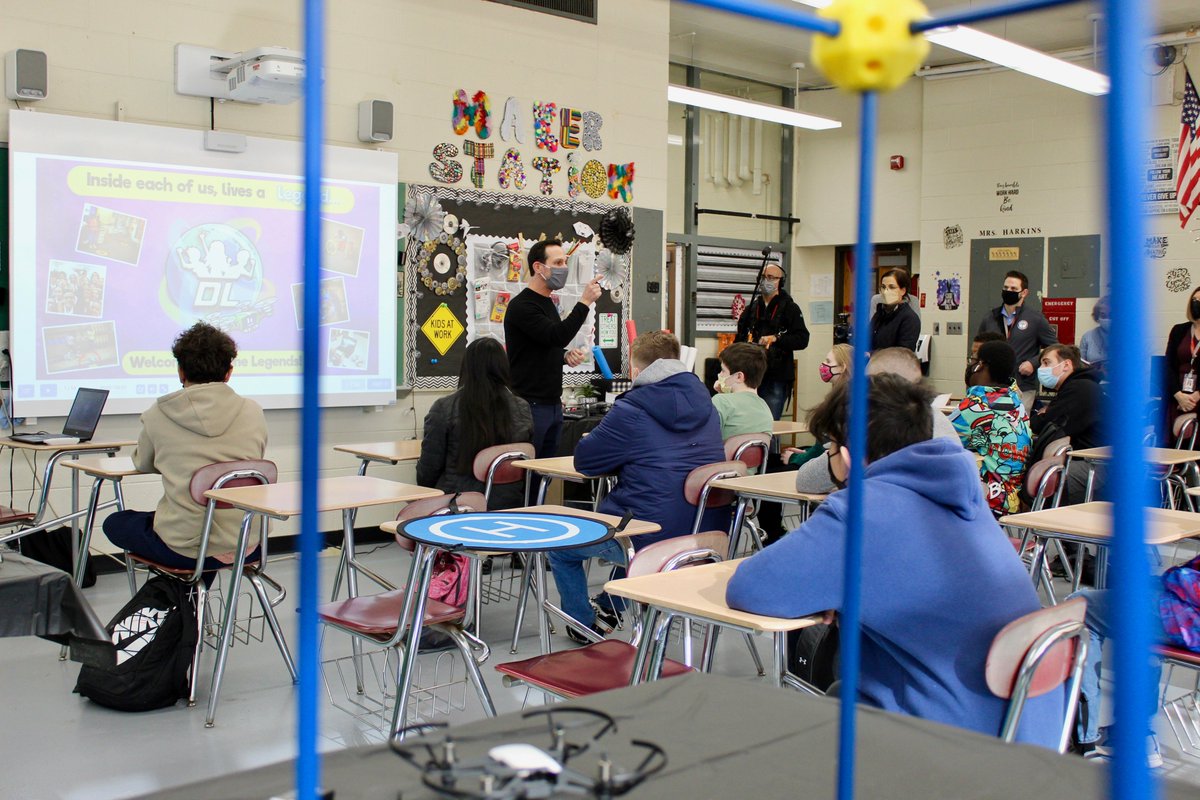 WeAreHTSD's tweet photo. HTSDs’ new drone initiative ready for launch ⌘
 
@mercerspace Read more ➡️ https://t.co/u1cl4f6qFS

Proud to offer @Drone_Legends curriculum @HTSD_Grice @HTSD_Crockett @HTSD_Reynolds 

@ScottRRocco @HTSDSecondary @oboylejf @HTSD_Tech @LauraGeltch @whyy 
#HTSD #HTSDPride https://t.co/3gUvd34TsA