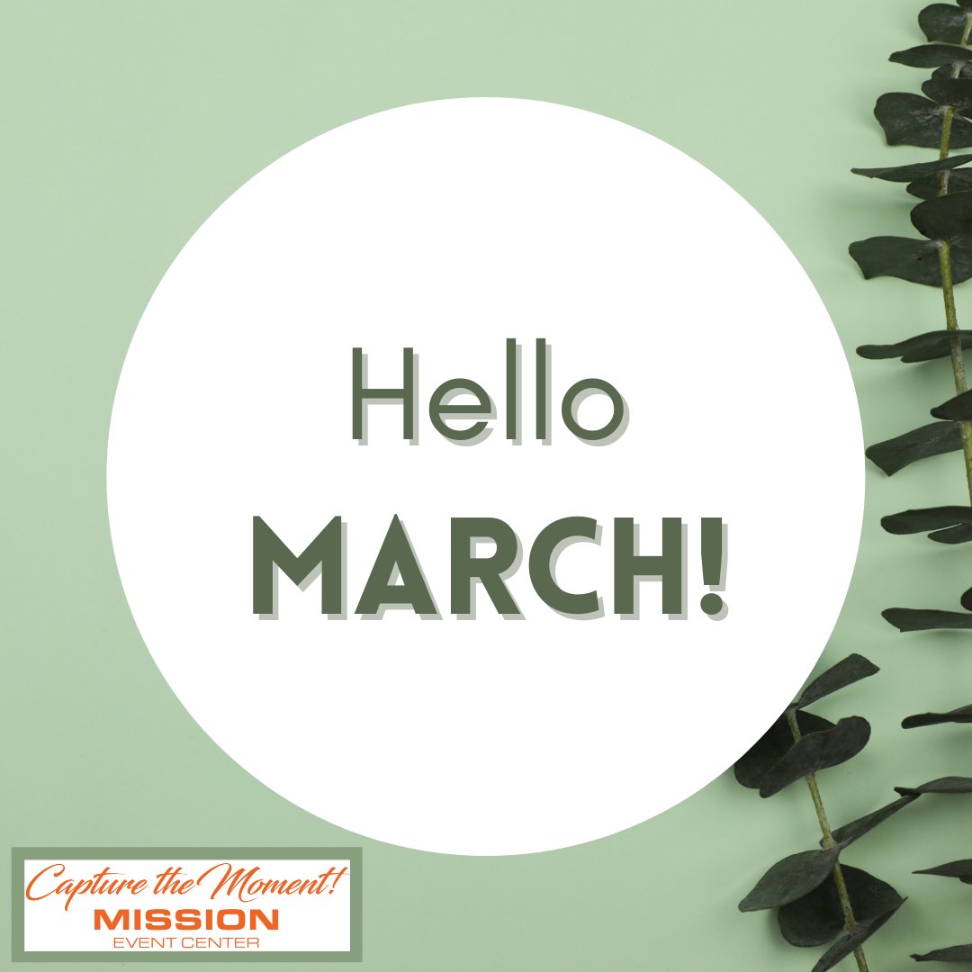 Happy 1st day of March! 🍃Let's make this month a great one 😊